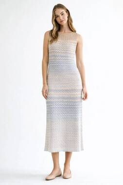 NEW JOH scott midi dress in taupe